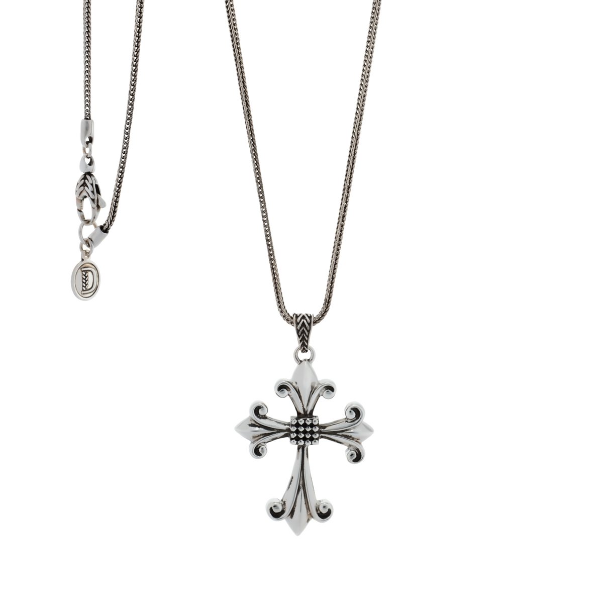 Collana croce santiago realizzato in argento 925 dal brand dueaerre 1938